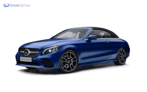 Blue MERCEDES C300 2017