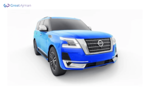 Blue NISSAN Patrol 2022