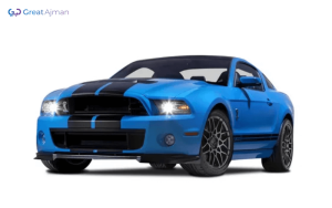 Blue+Black FORD MUSTANG