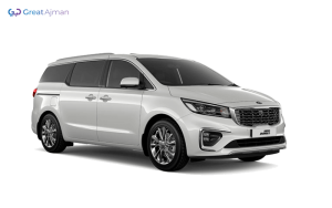 Rental Grey KIA CARNIVAL Ajman