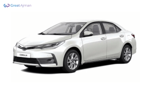 White TOYOTA COROLLA 2019