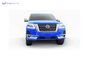 Blue NISSAN Patrol 2022