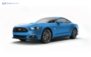 Blue+Black FORD MUSTANG