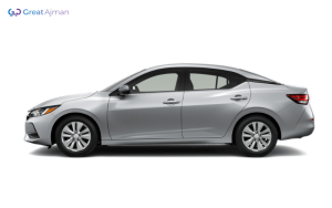 Silver NISSAN SUNNY 2018