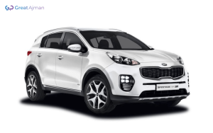 White KIA SPORTAGE 2014