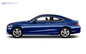 Blue MERCEDES C300 2017