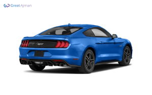 Blue+Black FORD MUSTANG