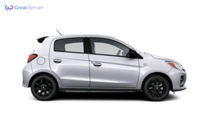 Silver MITSUBISHI MIRAGE 2014