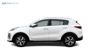 White KIA SPORTAGE 2014