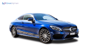 Blue MERCEDES C300 2017