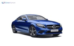 Blue MERCEDES C300 2018