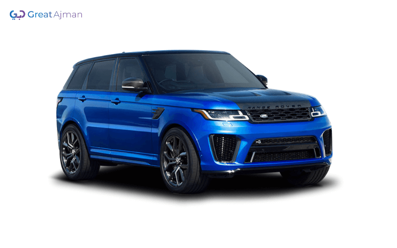 Blue RANGE ROVER SVR 2022