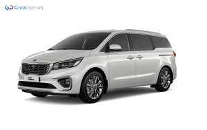 Rental Grey KIA CARNIVAL Ajman