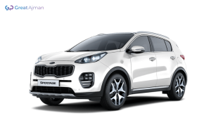 White KIA SPORTAGE X 2014