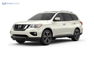 White NISSAN PATHFINDER 2018