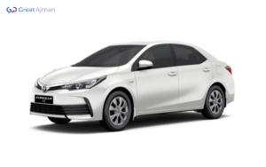 White TOYOTA COROLLA 2019